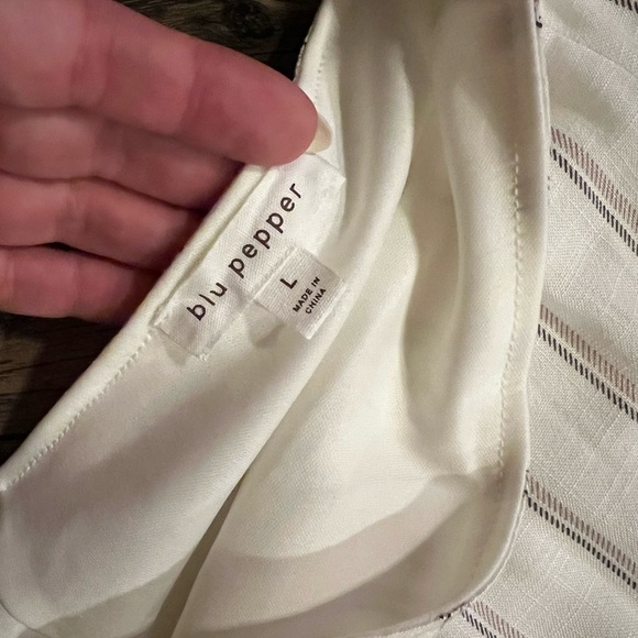 NWOT Blu Pepper 2 pc Crop Top & Skirt - Picture 3 of 5